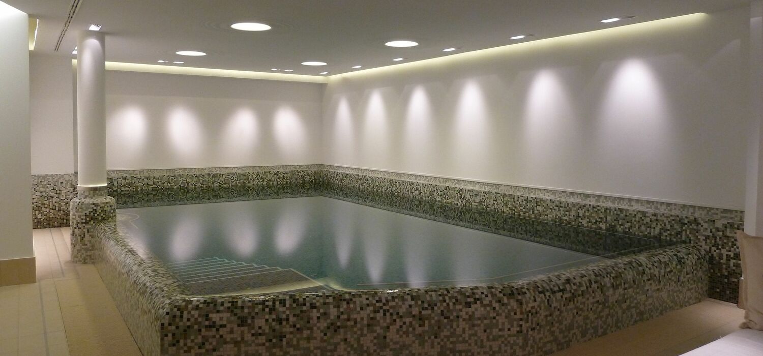 Indoor Pool in Privathaus